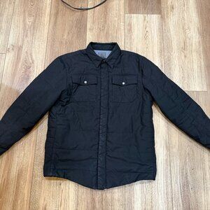 Prana Black Button Down Jacket